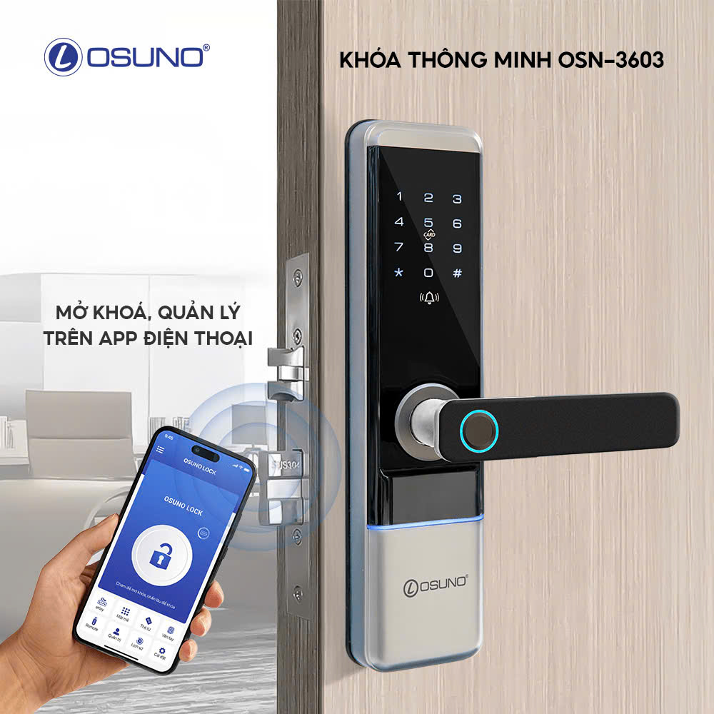 KHÓA ĐIỆN TỬ OSUNO-3603