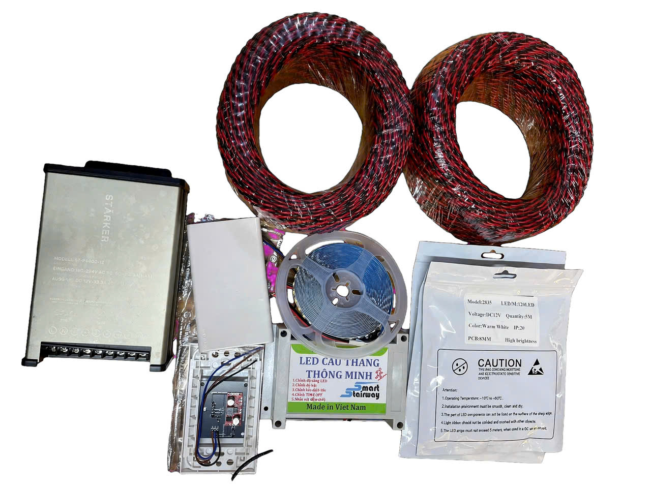 COMBO - 01 LED CẦU THANG KHÔNG WIFI